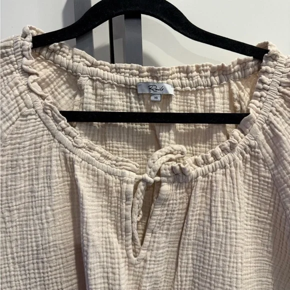 Rails Textured Top and Pants Set in Cream - Picture 2 of 6